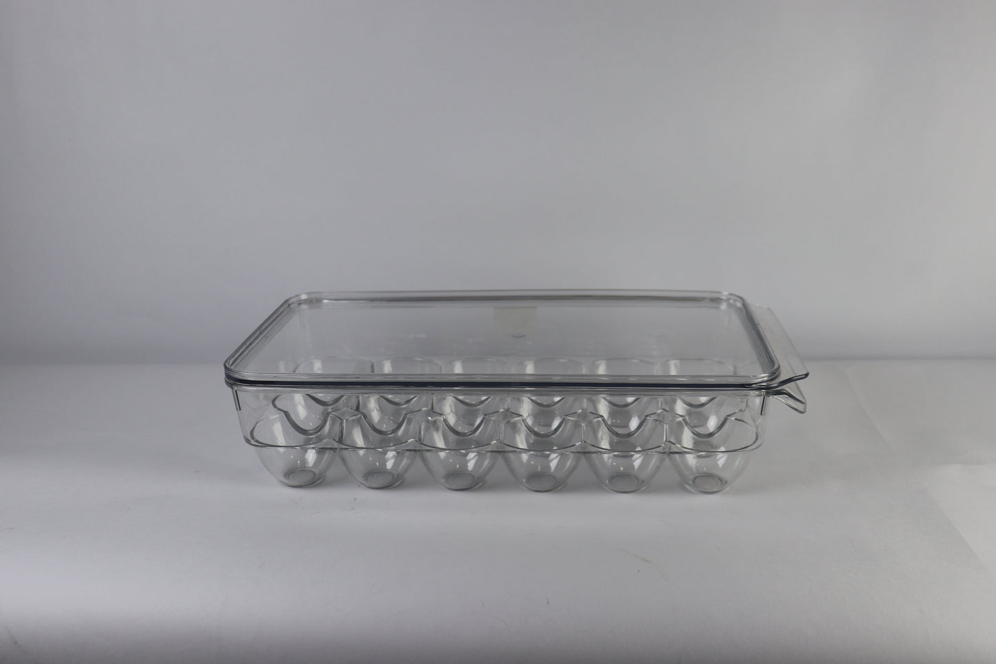 ORGANIZADOR DE HUEVOS CON TAPA