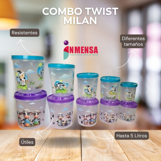 COMBO 5 TWIST MILÁN DECORADOROS