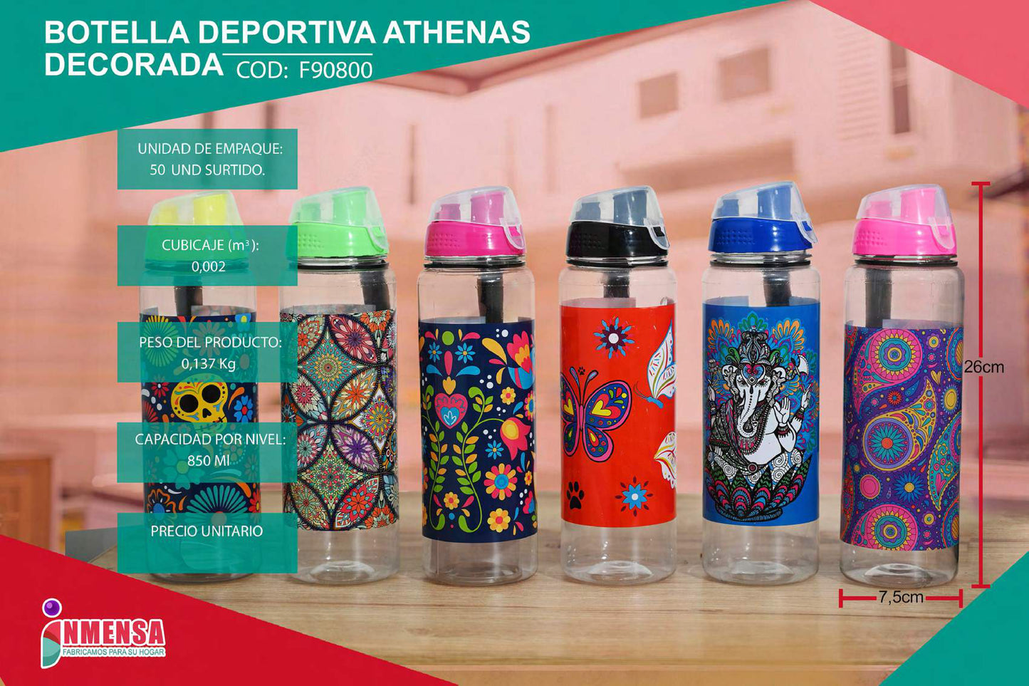 BOTELLA DEPORTIVA ATHENAS