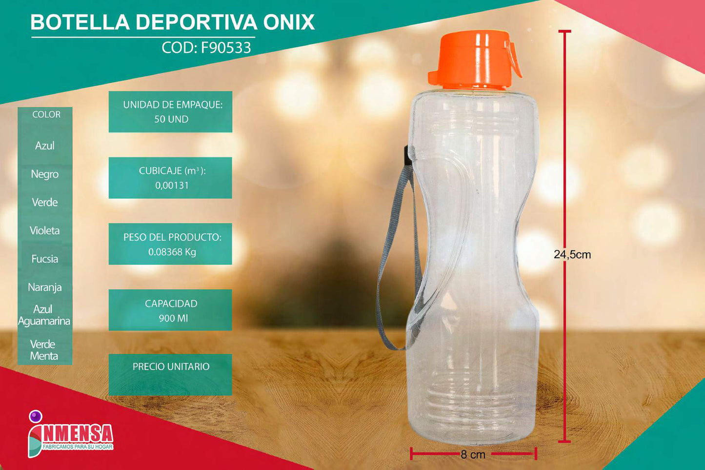 BOTELLA ONIX