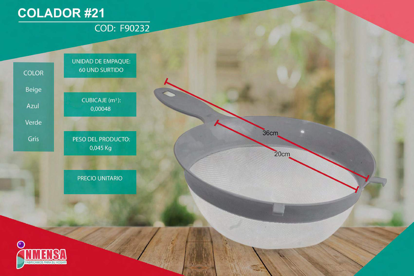 COLADOR 12
