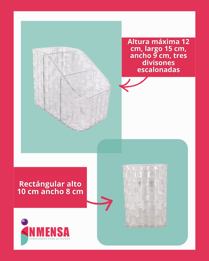 DUO ORGANIZACIÓN PARA TOCADOR PEQUEÑO