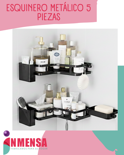 ESQUINERO PARA BAÑO x5 PIEZAS