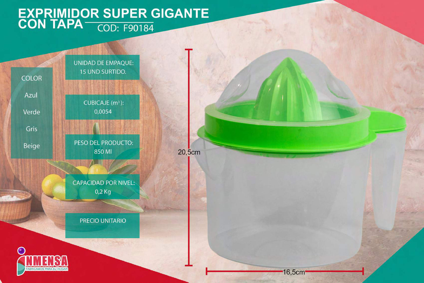 EXPRIMIDOR SUPER GIGANTE