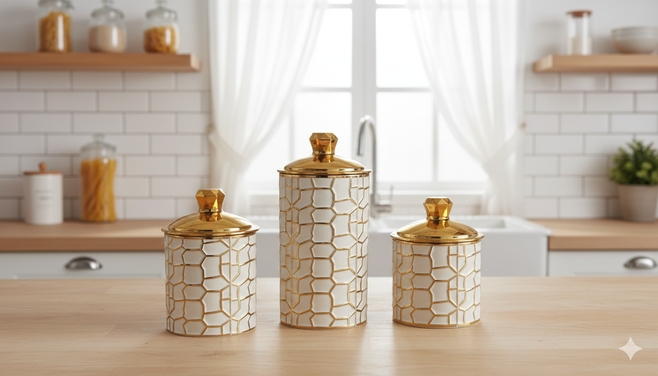 JUEGO DE RECIPIENTES DE COCINA REDONDO x3