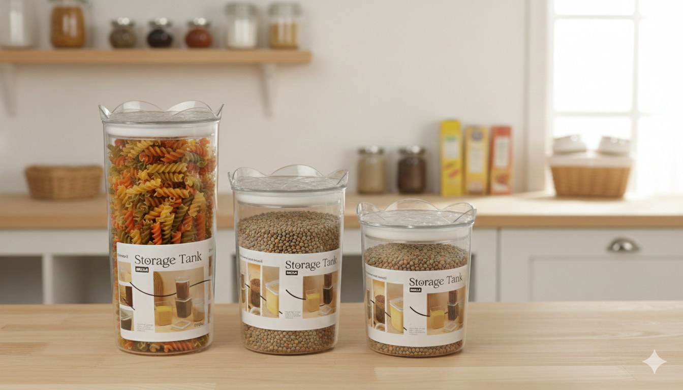 JUEGO DE RECIPIENTES REDONDOS CON TAPA x3