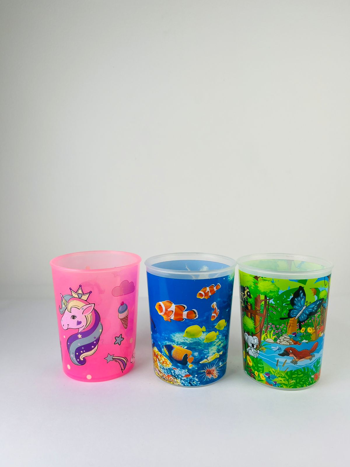 VASO PLÁSTICO DECORADO