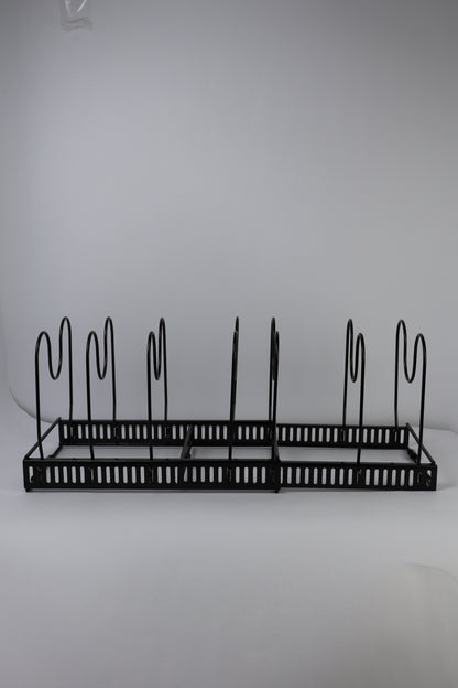 ORGANIZADOR DE COCINA PARA TAPAS Y SARTENES