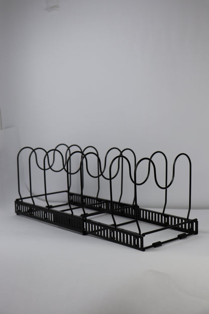 ORGANIZADOR DE COCINA PARA TAPAS Y SARTENES