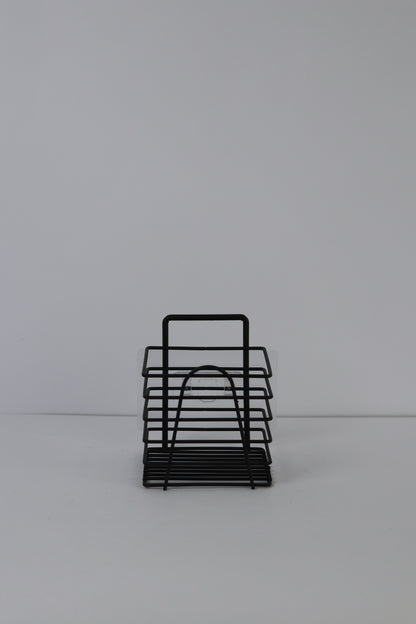 ORGANIZADOR DE BAÑO EN METAL x5 PIEZAS