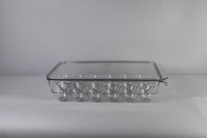 ORGANIZADOR DE HUEVOS CON TAPA