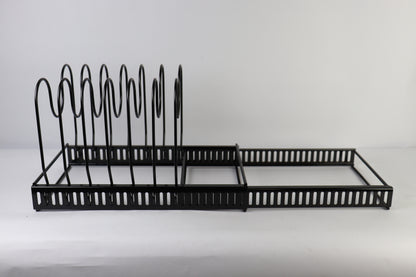 ORGANIZADOR DE COCINA PARA TAPAS Y SARTENES