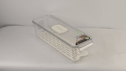 JUEGO ORGANIZADOR PARA NEVERA CON ESCURRIDOR x3