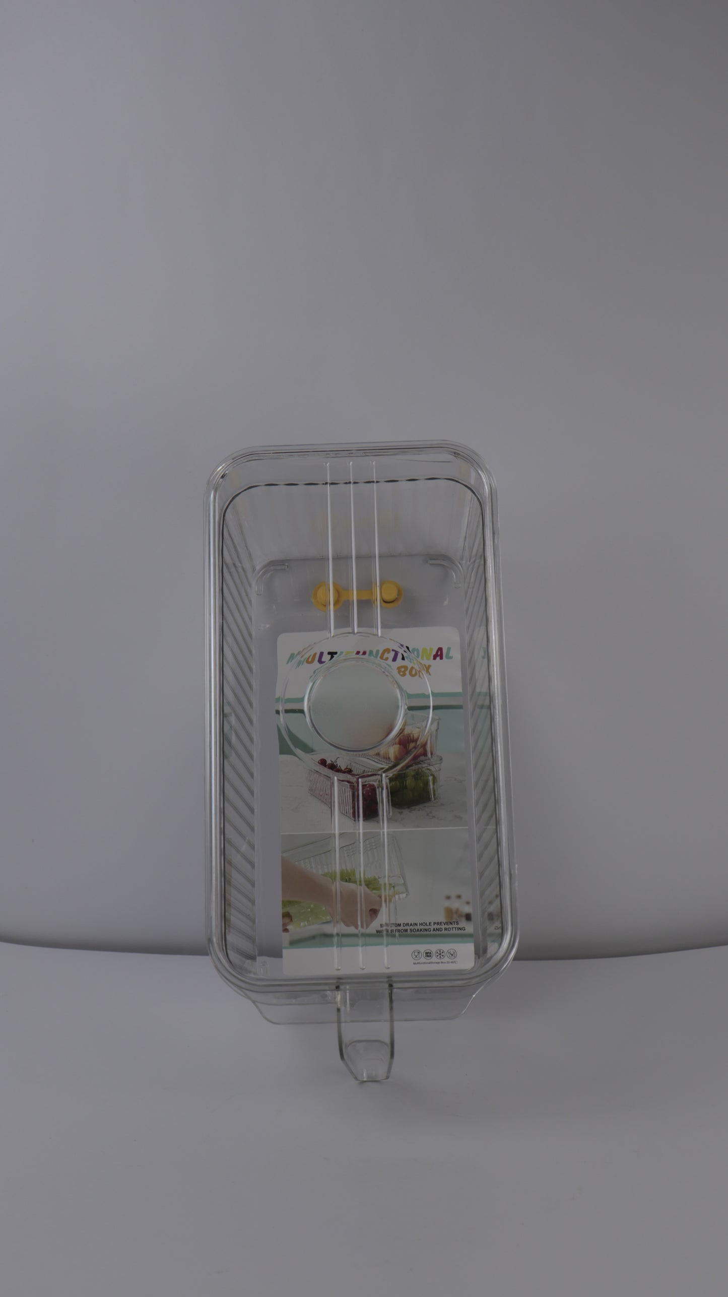 JUEGO ORGANIZADOR DE NEVERA CON TAPA x3