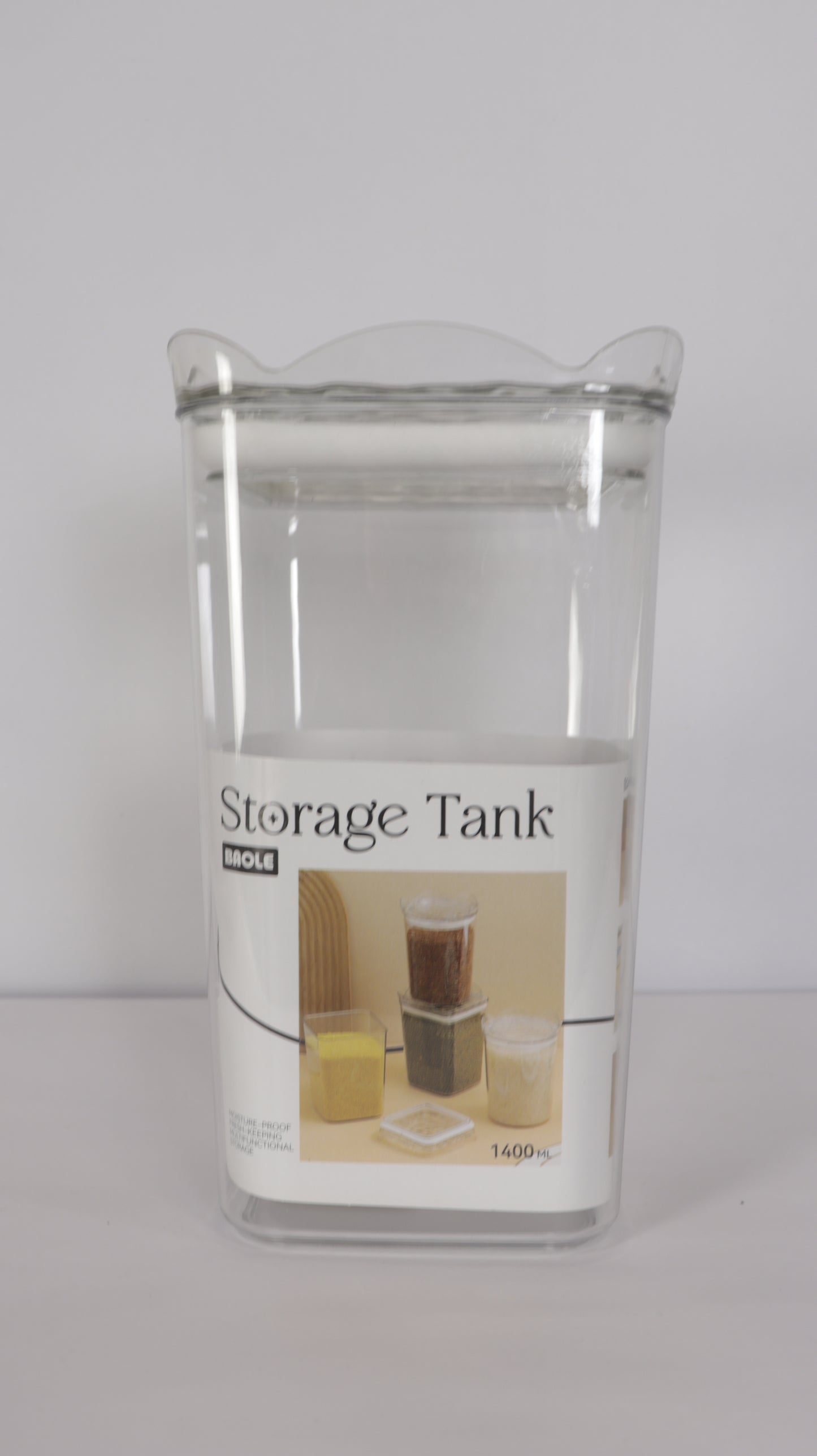 JUEGO DE RECIPIENTES CUADRADOS CON TAPA x3