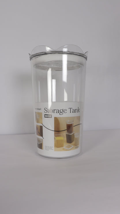 JUEGO DE RECIPIENTES REDONDOS CON TAPA x3