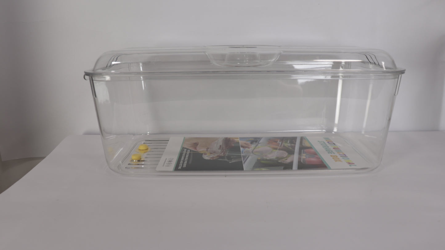 JUEGO DE ORGANIZACIÓN DE NEVERA x5 (3 CON TAPA)