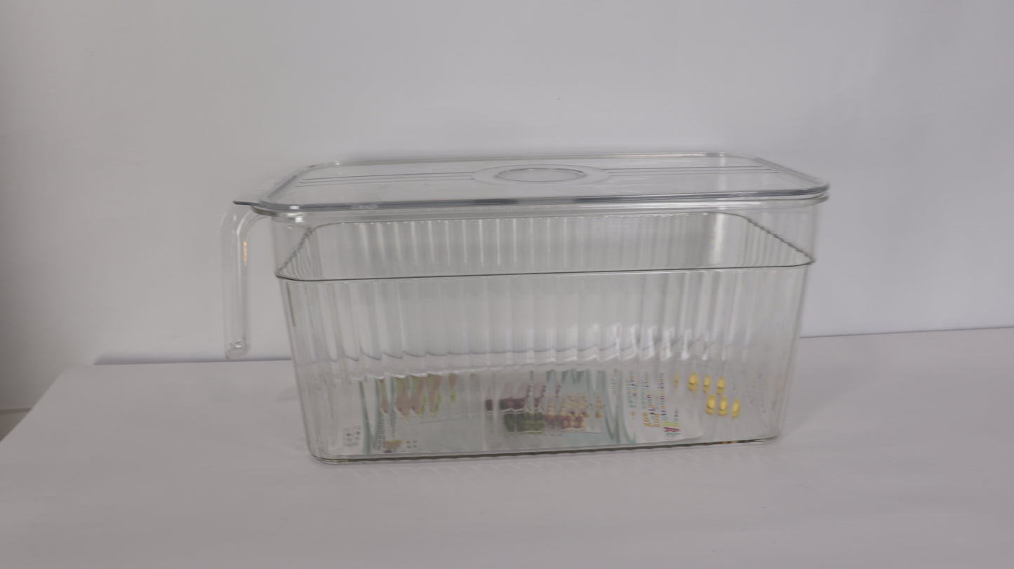 JUEGO DE ORGANIZACIÓN DE NEVERA x5 (3 CON TAPA)