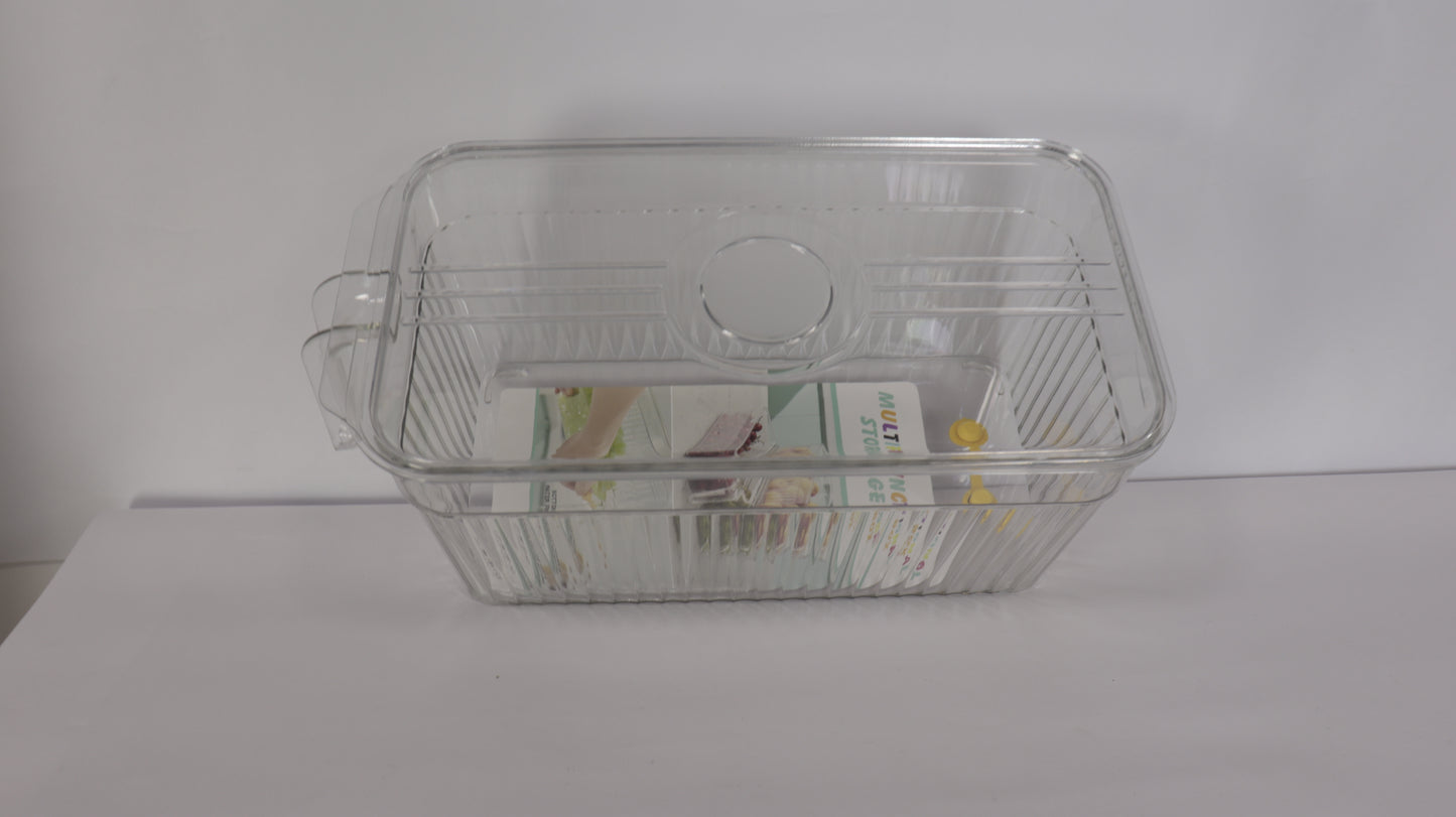 JUEGO DE ORGANIZACIÓN DE NEVERA x5 (3 CON TAPA)