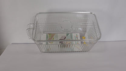 JUEGO DE ORGANIZACIÓN DE NEVERA x5 (3 CON TAPA)