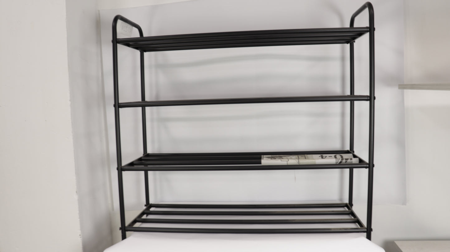 ZAPATERO METALICO FINO 4 PISOS