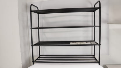 ZAPATERO METALICO FINO 4 PISOS