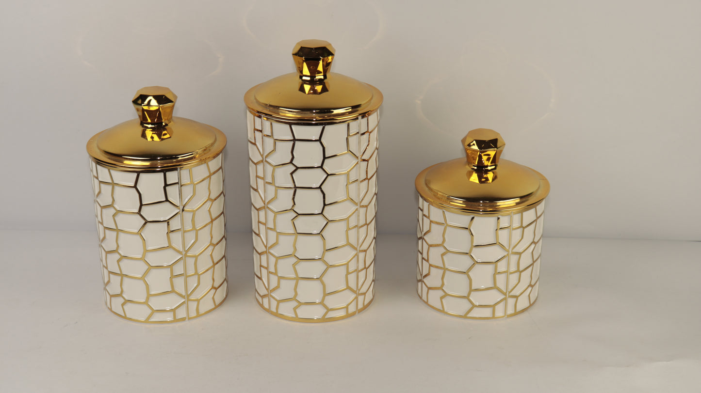 JUEGO DE RECIPIENTES DE COCINA REDONDO x3