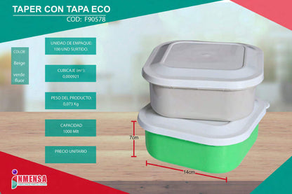 TAPPER CON TAPA